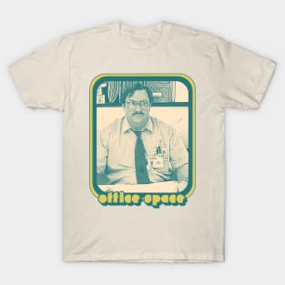 Milton / Office Space Aesthetic 90s Fan Design T-Shirt